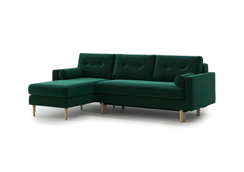 Luxury Velvet Corner Sofa
