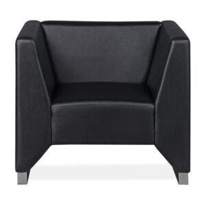 Nilkamal Reed 1 Seater Sofa (Black)