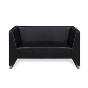 Nilkamal Reed 2 Seater Sofa (Black)
