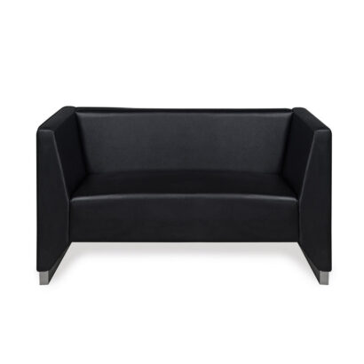 Nilkamal Reed 2 Seater Sofa (Black)