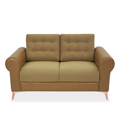 Nilkamal Rippon 2 Seater Sofa (Brown)