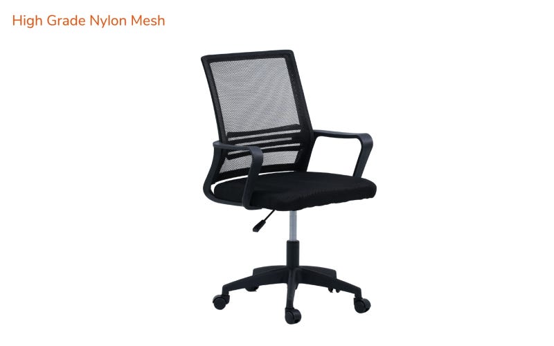 Royaloak Alba Mesh Medium Back Chair