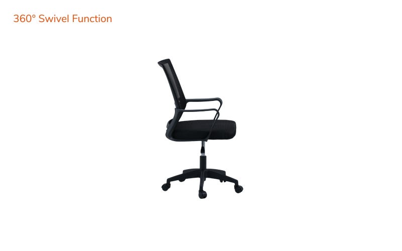 Royaloak Alba Mesh Medium Back Chair