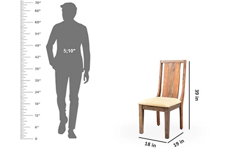 Royaloak Amber Wooden Dining Chair