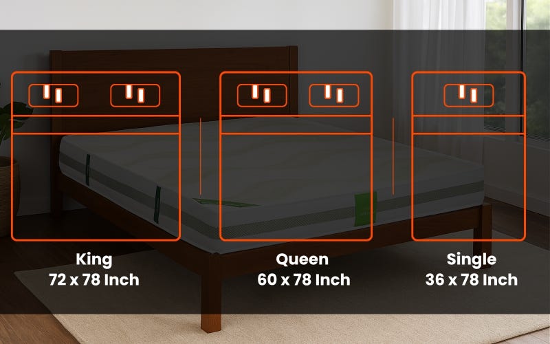 Royaloak American Luxury Ortho Latex King Mattress