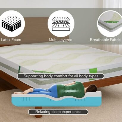 Royaloak American Luxury Ortho Latex Queen Mattress