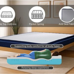 Royaloak American Royal Grid Pocket Spring King Mattress