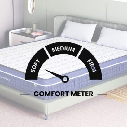 Royaloak American Royal Grid Pocket Spring Queen Mattress