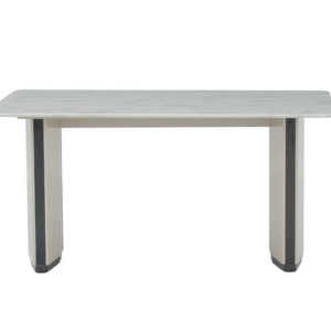 Royaloak Austin American Marble Dining Table Six Seater