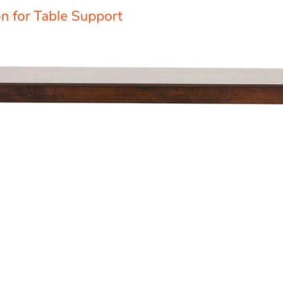 Royaloak Austin American Wooden Dining Table Set 8 Seater
