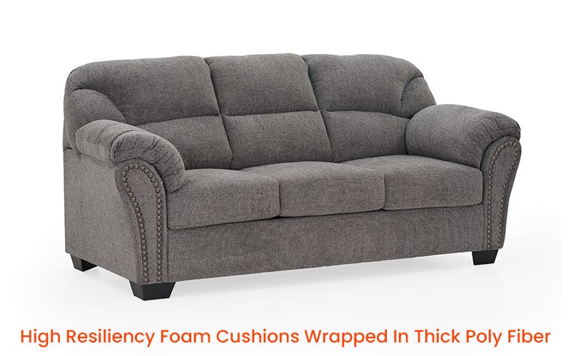 Royaloak Boston American Fabric Three Seater Sofa