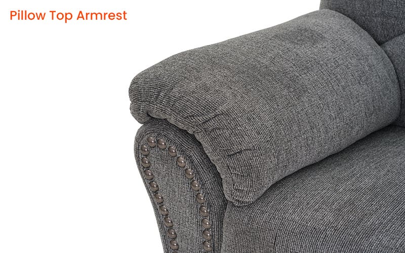 Royaloak Boston American Fabric Three Seater Sofa