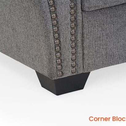 Royaloak Boston American Fabric Two Seater Sofa