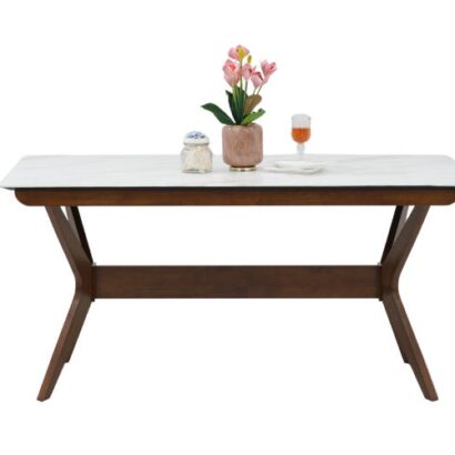 Royaloak Chicago American Smart Top Dining Table Six Seater