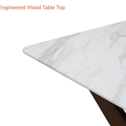 Royaloak Chicago American Smart Top Dining Table Six Seater