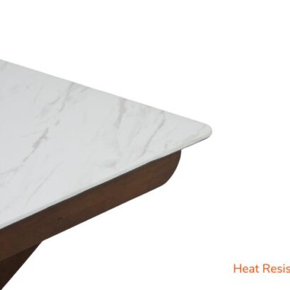 Royaloak Chicago American Smart Top Dining Table Six Seater