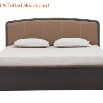 Royaloak Dallas American King Bed with Upholstered Headboard