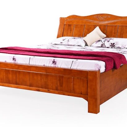 Royaloak Dalmore Wooden King Bed With Storage