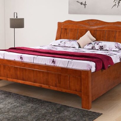 Royaloak Dalmore Wooden King Bed With Storage