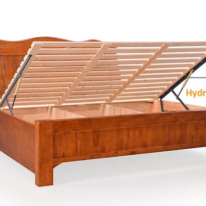 Royaloak Dalmore Wooden King Bed With Storage