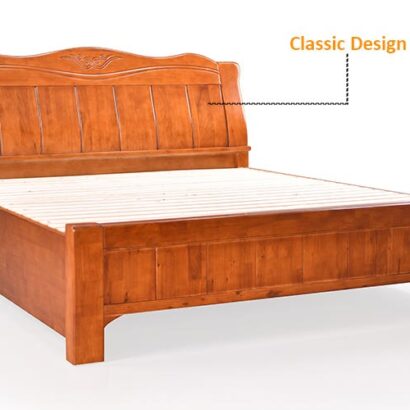 Royaloak Dalmore Wooden Queen Bed with Storage