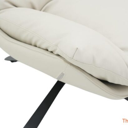 Royaloak Derby Leatherette Single Sofa With Revolving Mechanism