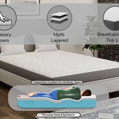 Royaloak DreamzZ Memory Foam King Mattress