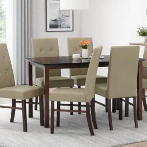 Royaloak Elite 6 Seater Wooden Dining Table Set