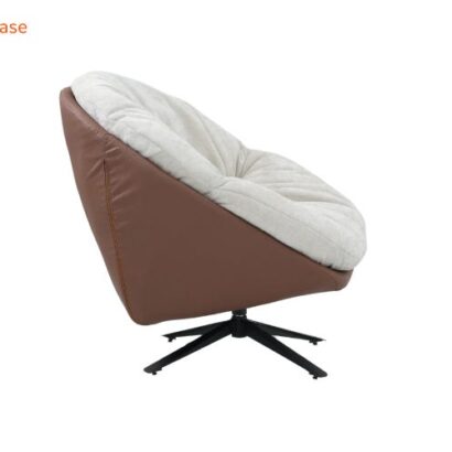 Royaloak Eugene Sofa Single Chair With Revolving Mechanism