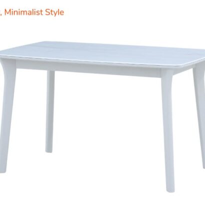 Royaloak Genting Malaysian Glass Dining Table Four Seater