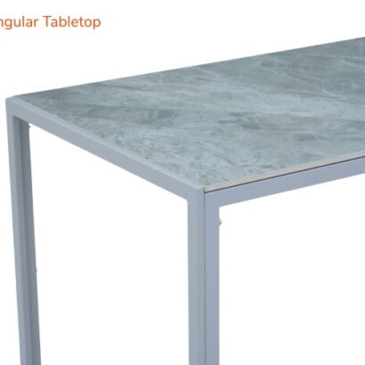 Royaloak Gleam Sintered Top Dining Table Four Seater Set