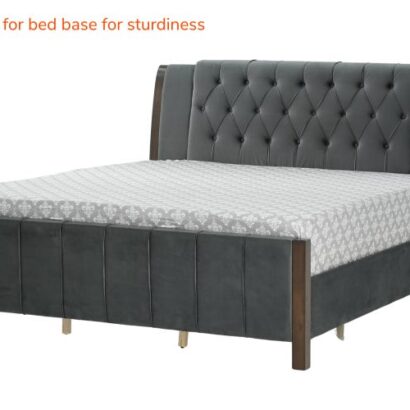 Royaloak Hector American Fabric King Size Bed