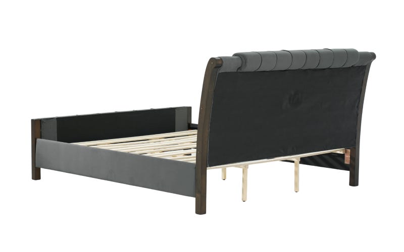 Royaloak Hector American Fabric King Size Bed