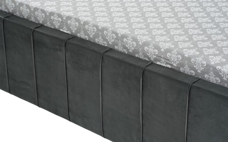 Royaloak Hector American Fabric King Size Bed