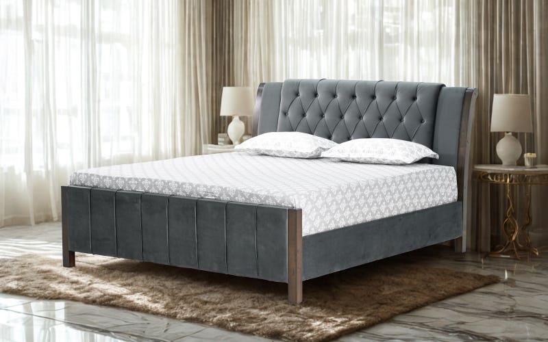 Royaloak Hector American Fabric King Size Bed Royaloak Hector American Fabric King Size Bed