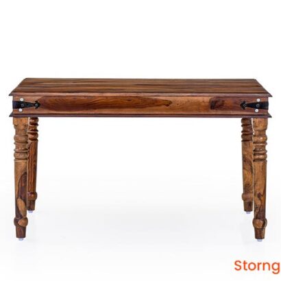 Royaloak Hilton Wooden 4 Seater Sheesham Wood Dining Table