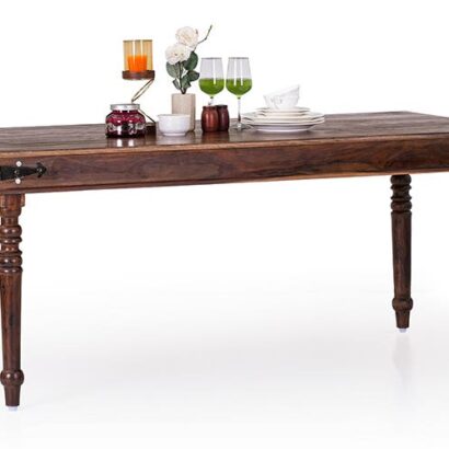Royaloak Hilton Wooden 6 Seater Sheesham Wood Dining Table