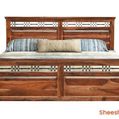Royaloak Hilton Wooden King Bed