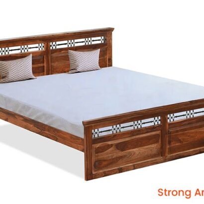 Royaloak Hilton Wooden King Bed