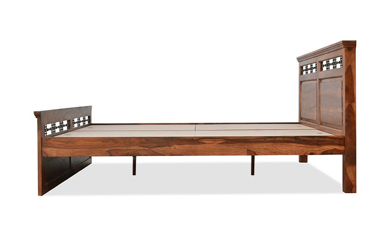 Royaloak Hilton Wooden King Bed