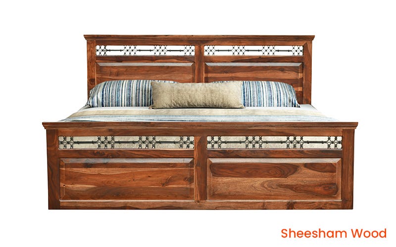 Royaloak Hilton Wooden Queen Bed