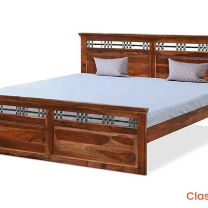 Royaloak Hilton Wooden Queen Bed