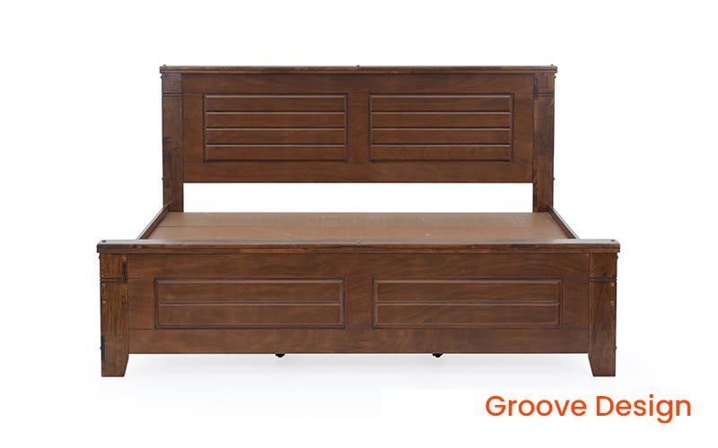 Royaloak Ipoh Malaysian Wooden Queen Bed