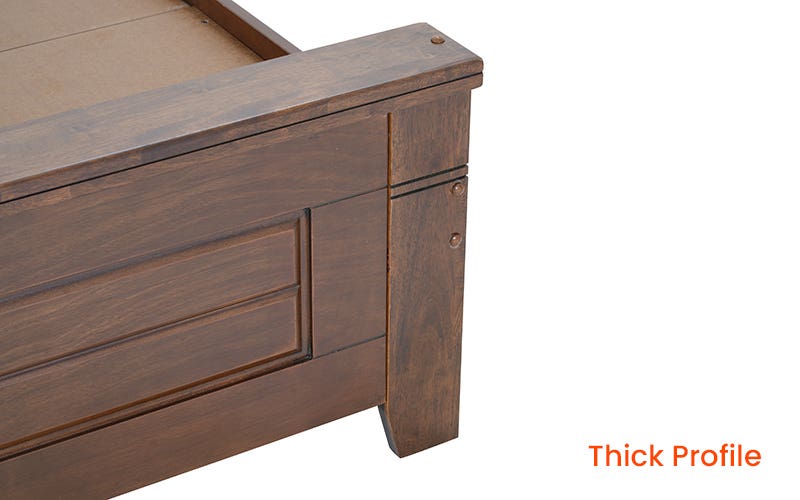 Royaloak Ipoh Malaysian Wooden Queen Bed