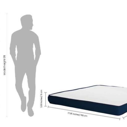 Royaloak Italian Ortho Memory Foam Mattress (6 Inch)