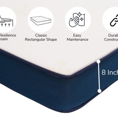 Royaloak Italian Ortho Memory Foam Mattress – 8 Inch