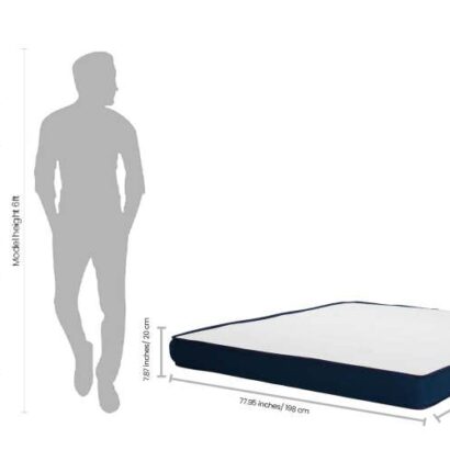 Royaloak Italian Ortho Memory Foam Mattress – 8 Inch