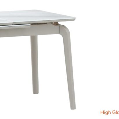Royaloak Johor Malaysian Glass Extendable Dining Table