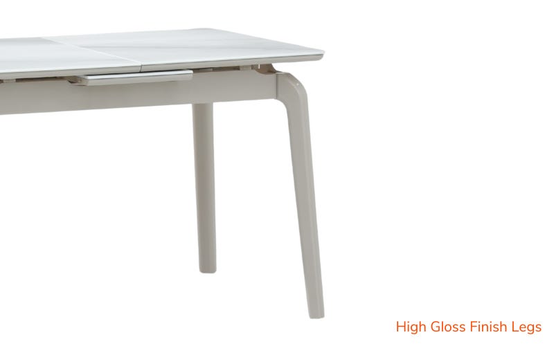 Royaloak Johor Malaysian Glass Extendable Dining Table