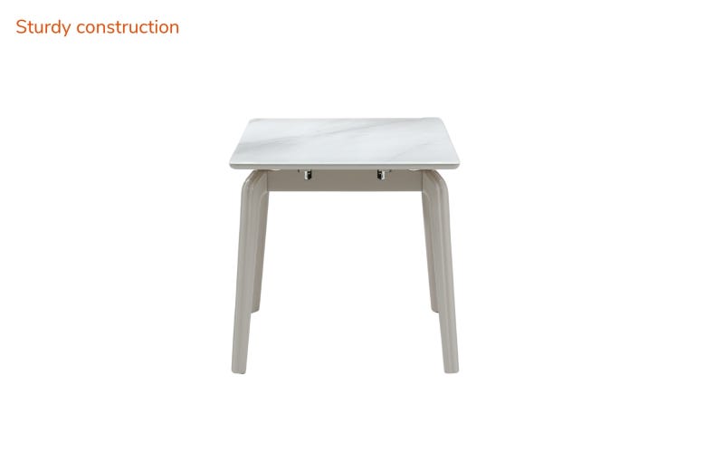 Royaloak Johor Malaysian Glass Extendable Dining Table